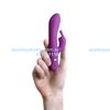 Estimulador aterciopelado con estimulador de clitoris